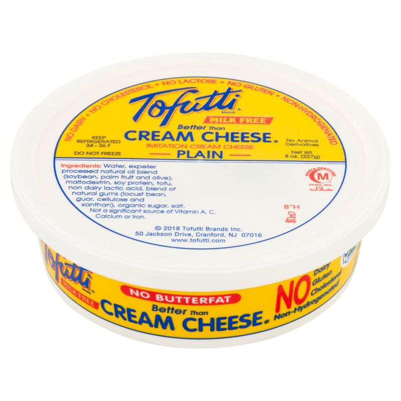 Tofutti Plain Better Than Cream Cheese, 8 oz