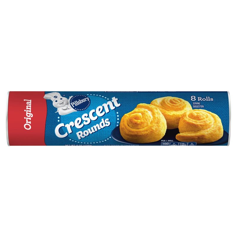 Pillsbury Original Crescent Rounds Rolls, 8 count, 8 oz