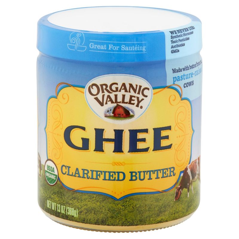 Organic Valley Ghee Clarified Butter, 13 oz