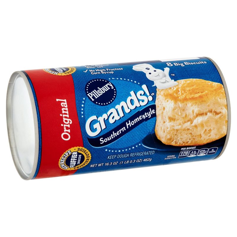 Pillsbury Grands! Southern Homestyle Original Big Biscuits, 8 count, 16.3 oz
