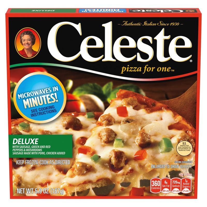 Celeste Pizza for One Deluxe Pizza, 5.9 oz