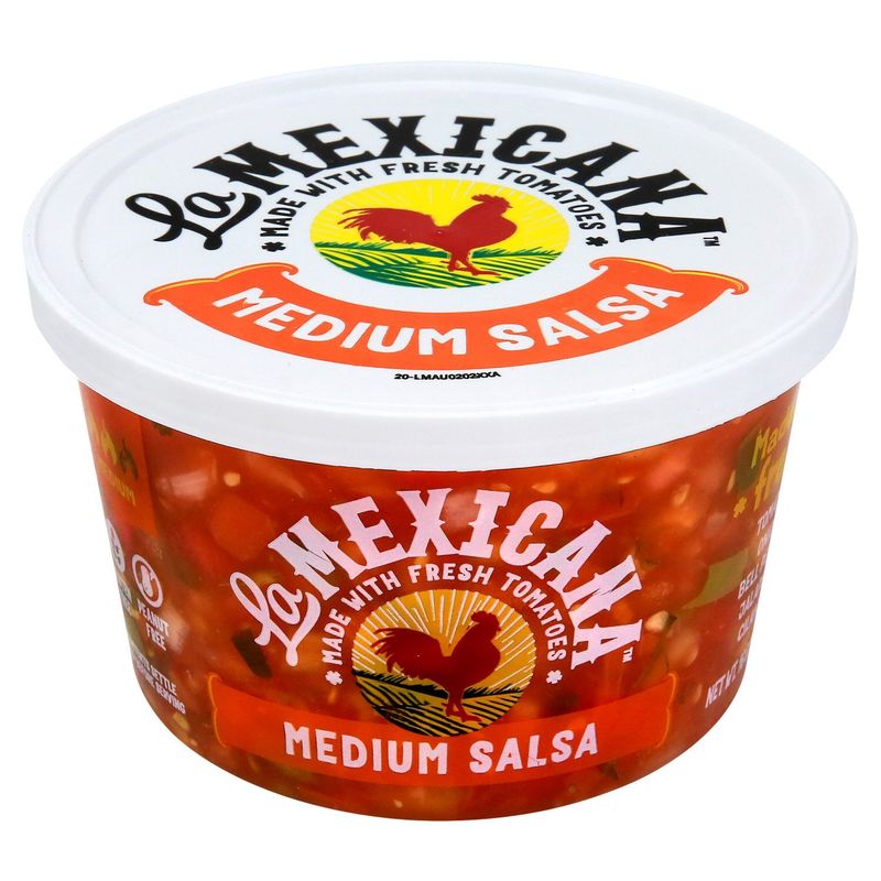 La Mexicana Medium Salsa, 16 oz