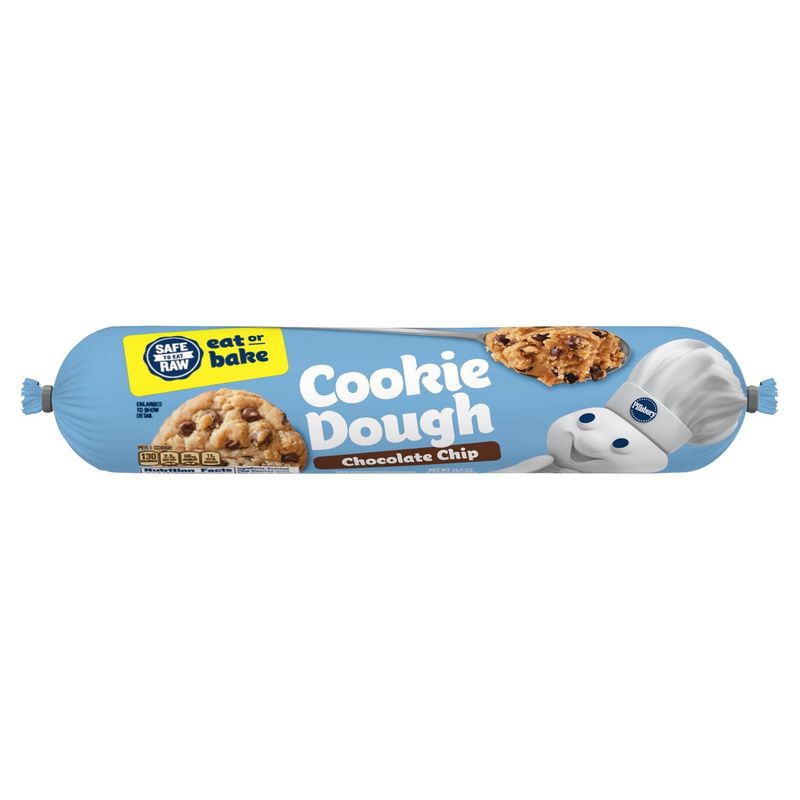 Pillsbury Chocolate Chip Cookie Dough, 16.5 oz