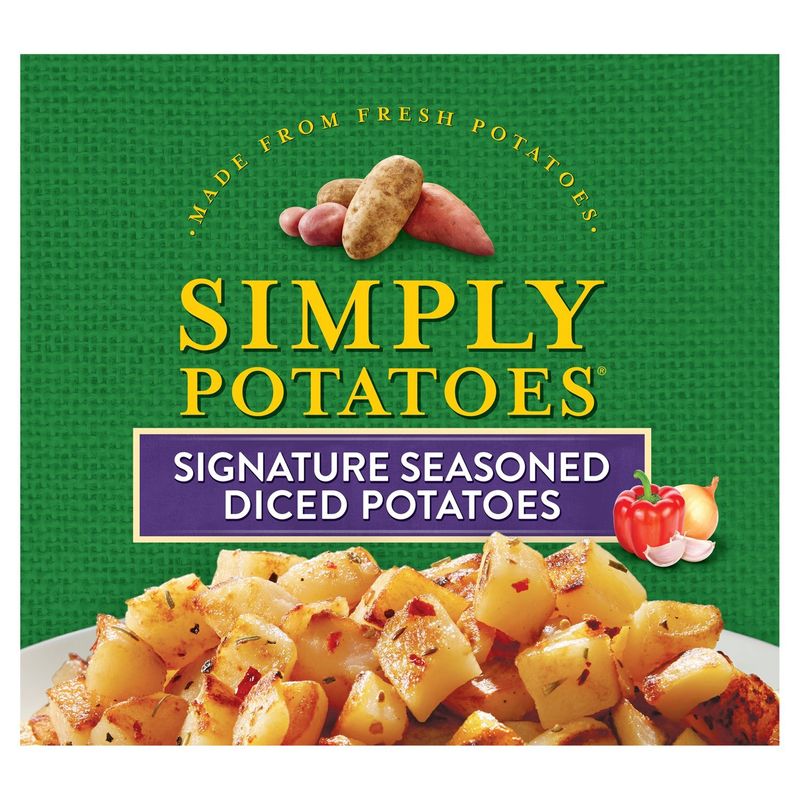 Simply Potatoes Signature Seasoned Diced Potatoes, 20 oz