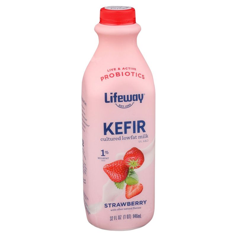 Lifeway Strawberry Kefir, 32 fl oz