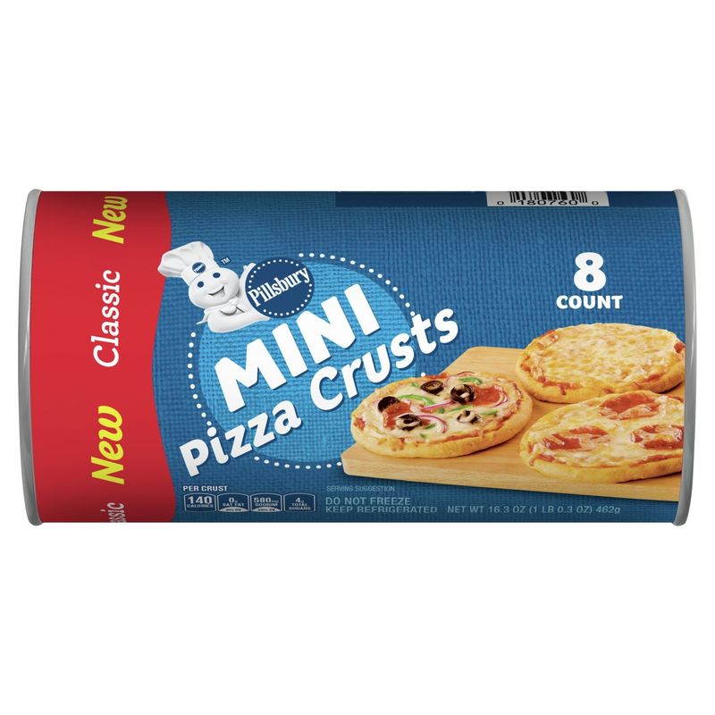 Pillsbury Classic Mini Pizza Crusts, 8 count, 16.3 oz