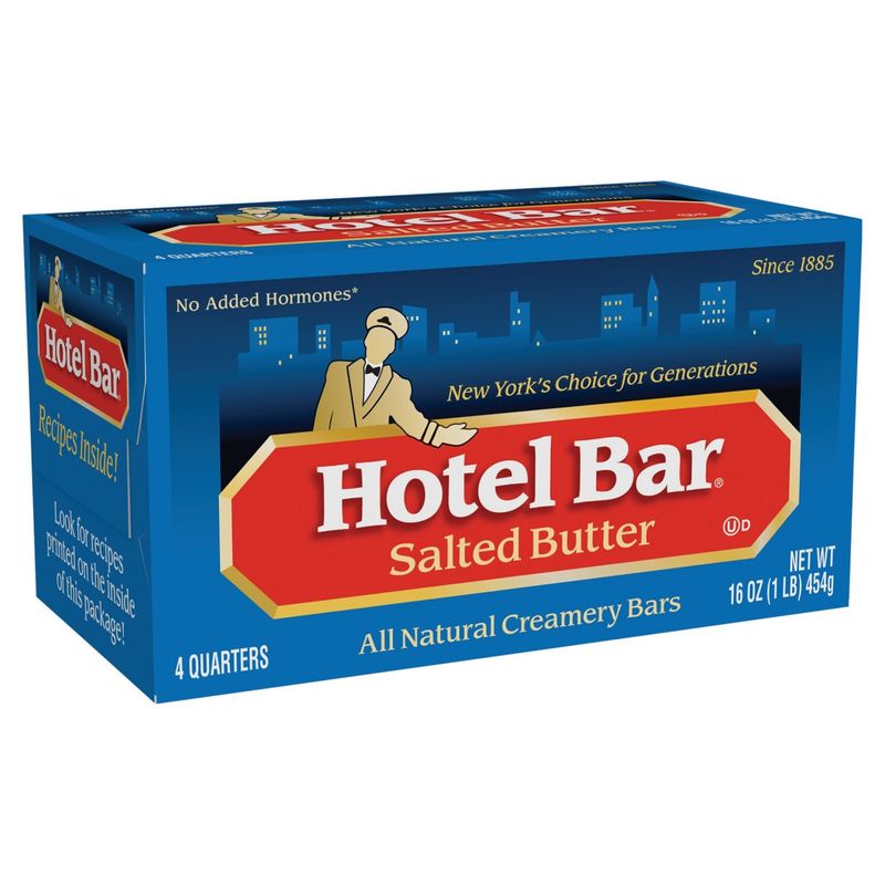 Hotel Bar Salted Butter, 4 count, 16 oz