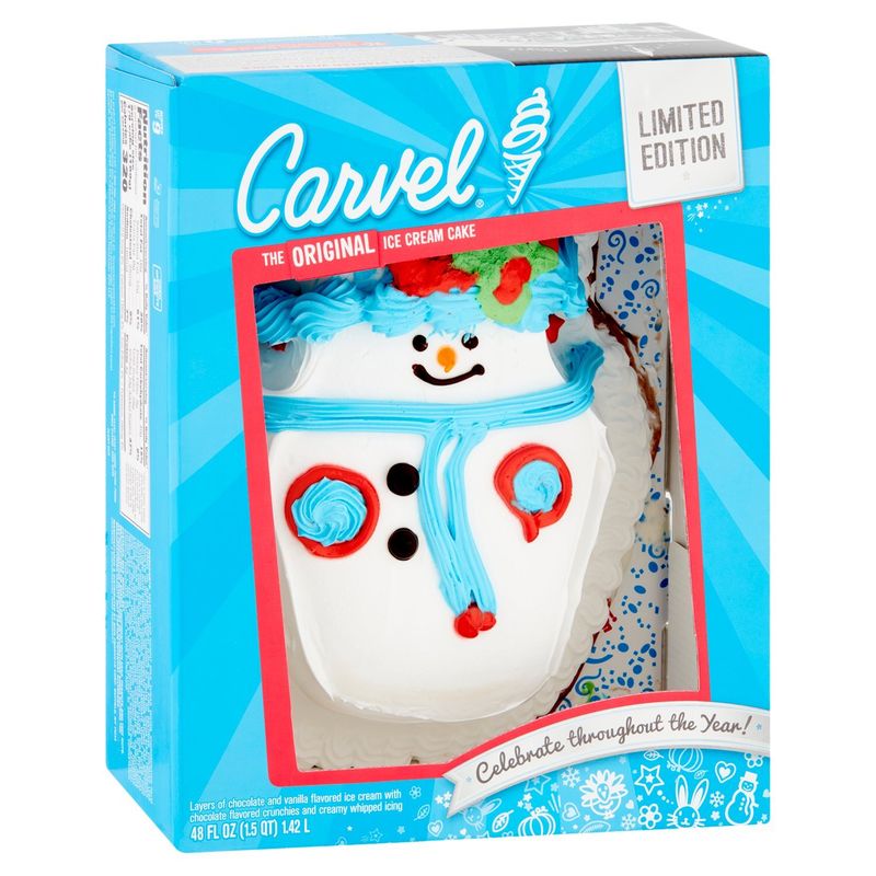 Carvel The Original Ice Cream Cake Limited Edition, 48 fl oz