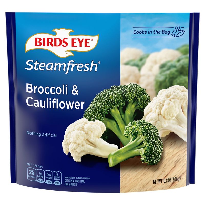Birds Eye Steamfresh Broccoli &amp; Cauliflower, 10.8 oz