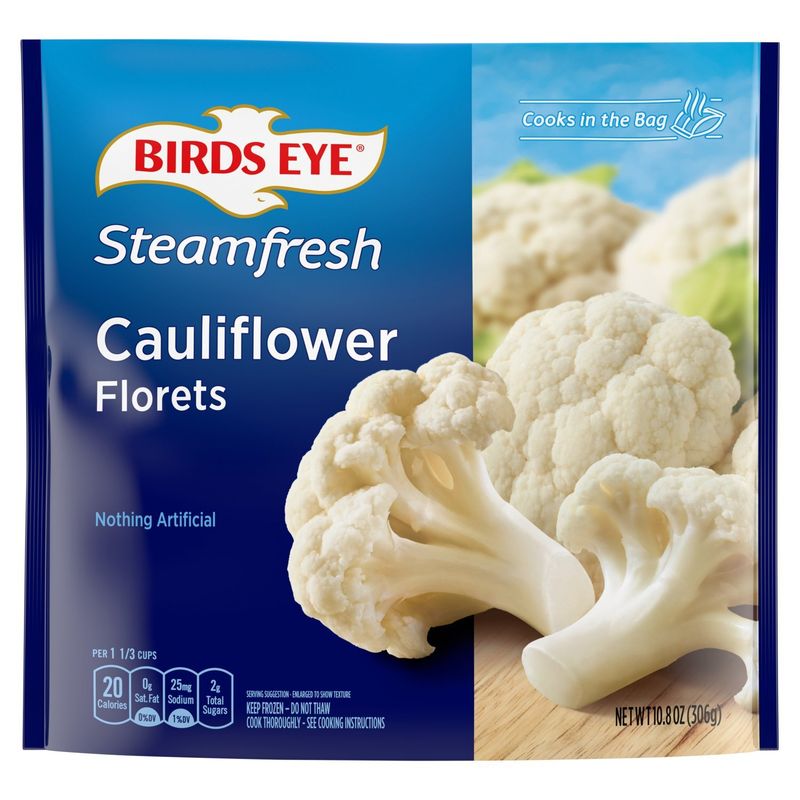 Birds Eye Steamfresh Cauliflower Florets, 10.8 oz