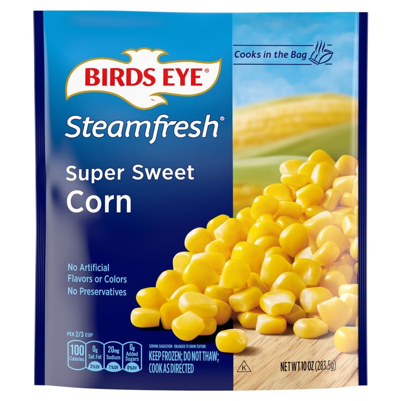 Birds Eye Steamfresh Super Sweet Corn, 10 oz