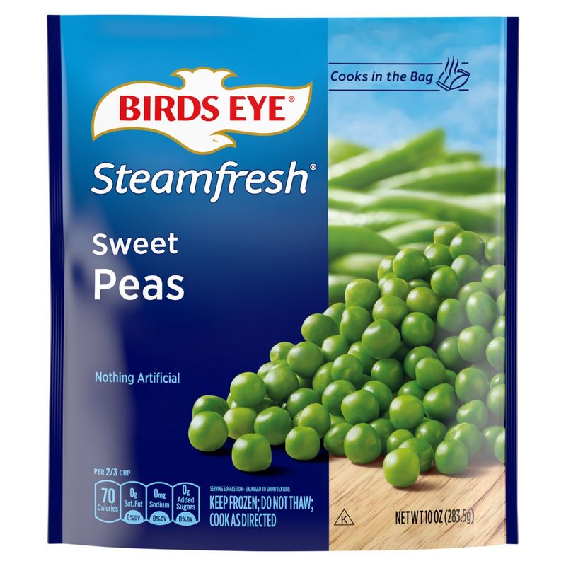 Birds Eye Steamfresh Sweet Peas, 10 oz