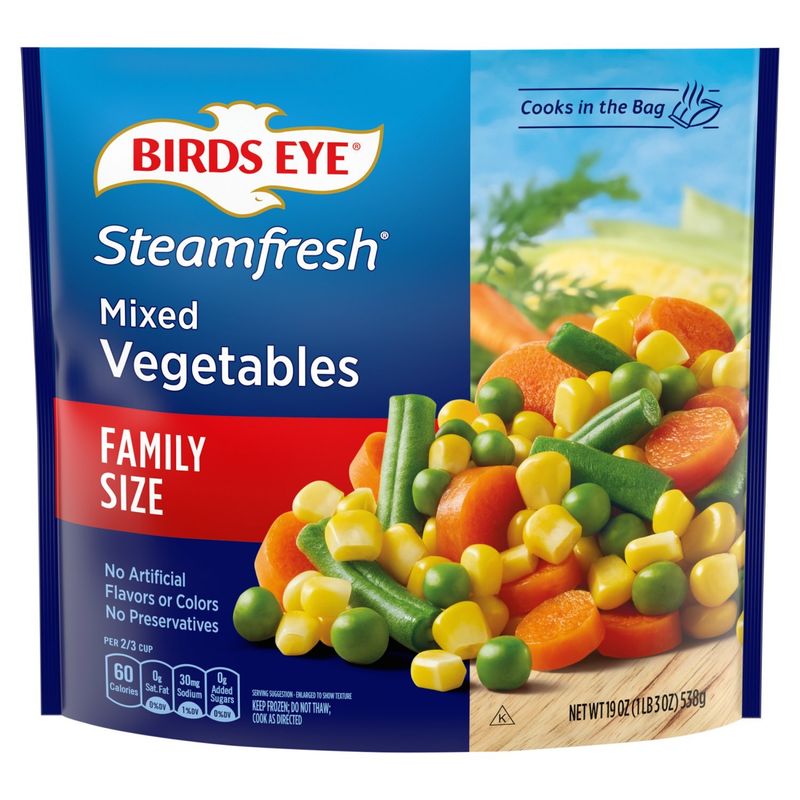 Birds Eye Steamfresh Mixed Vegetables Family Size, 19 oz