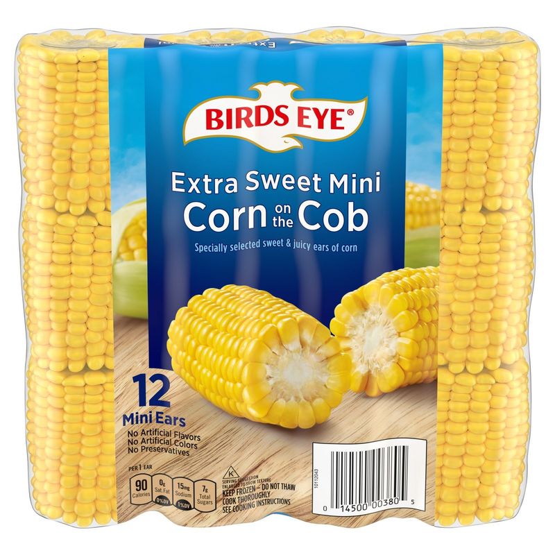 Birds Eye Extra Sweet Mini Corn on the Cob, 12 count
