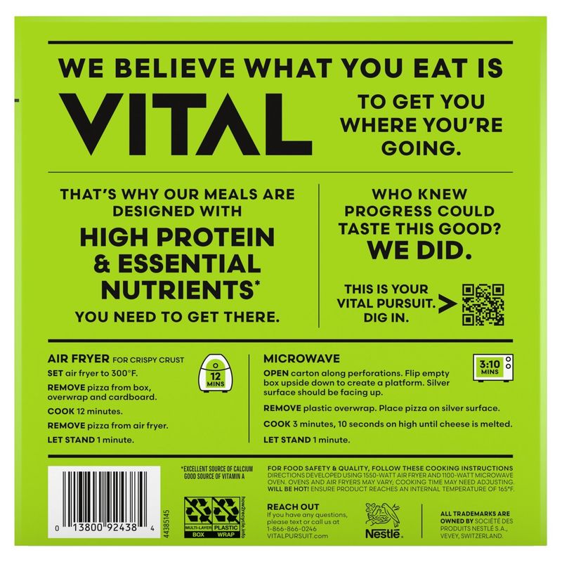 VitaL Pursuit Life Cuisine Cauliflower Crust Pepperoni Pizza, 6.3 oz