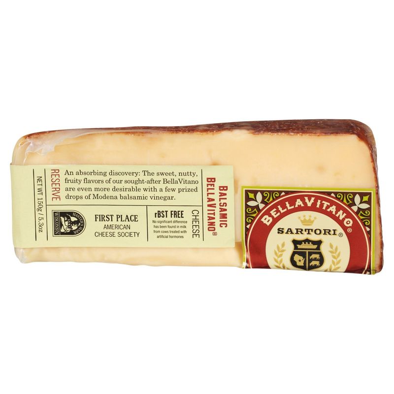 Sartori Balsamic BellaVitano Cheese, 5.3 oz