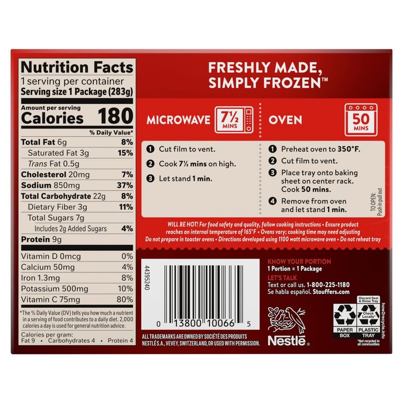 Stouffer's Stuffed Pepper, 10 oz