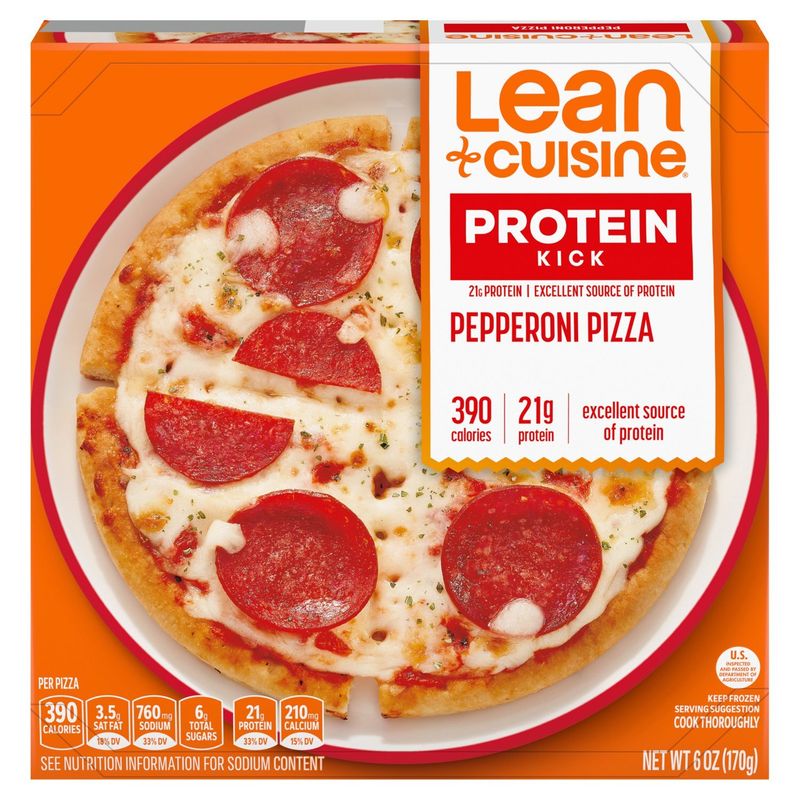 Lean Cuisine Protein Kick Pepperoni Pizza, 6 oz