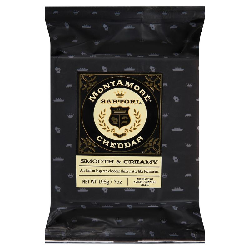 Sartori Montamoré Smooth &amp; Creamy Cheddar Cheese, 7 oz