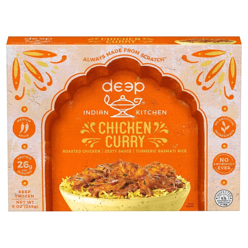 Deep Indian Kitchen Chicken Curry, 9 oz