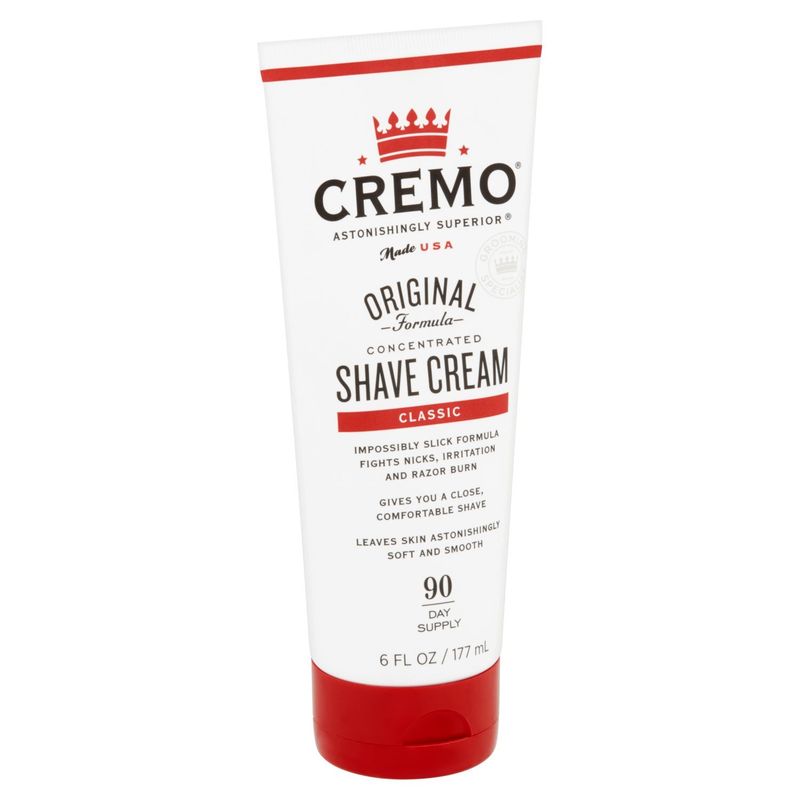 Cremo Astonishingly Superior Classic Concentrated Shave Cream, 6 fl oz
