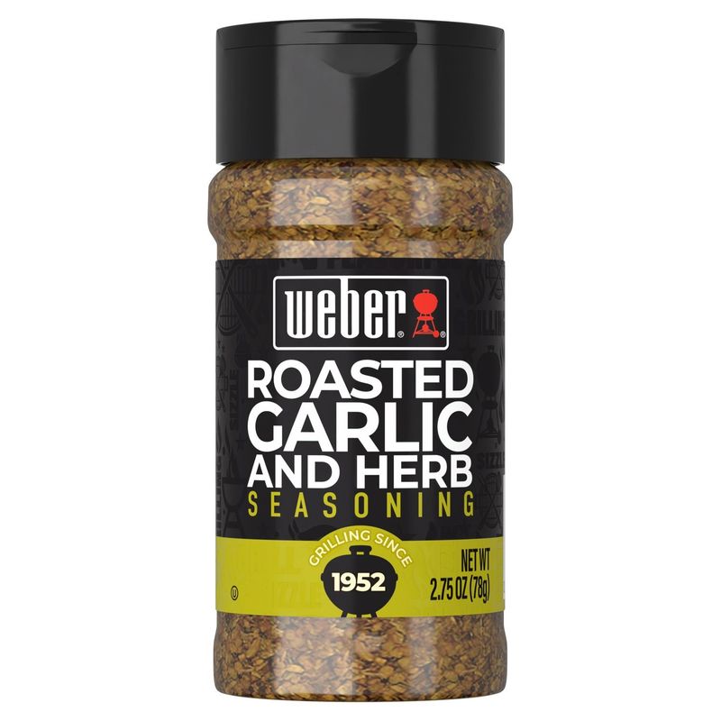 Weber Roasted Garlic &amp; Herb Seasoning, 2.75 oz