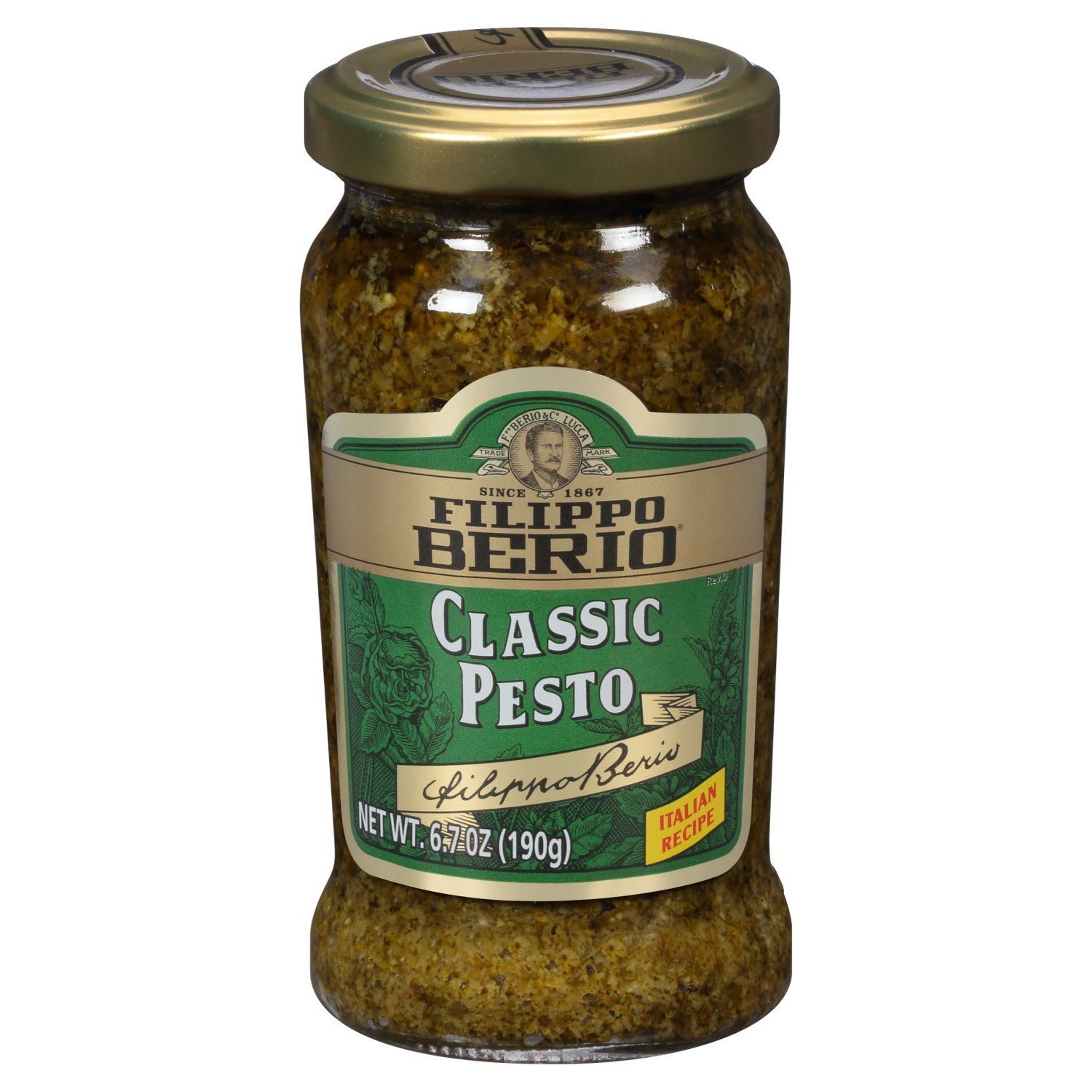 Filippo Berio Classic Pesto, 6.7 oz