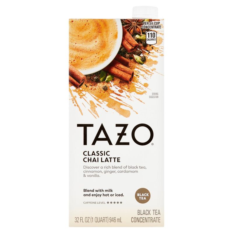 Tazo Classic Chai Latte Black Tea Concentrate, 32 fl oz