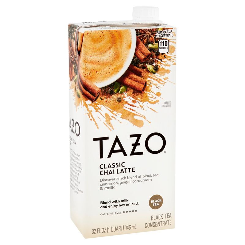 Tazo Classic Chai Latte Black Tea Concentrate, 32 fl oz