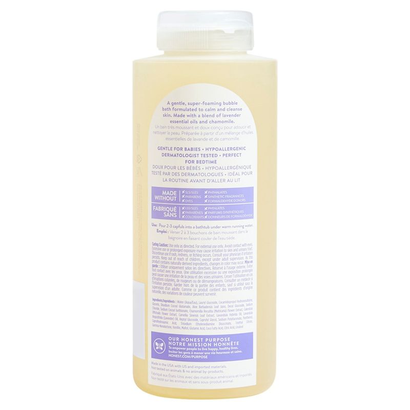The Honest Co. Truly Calming Lavender Bubble Bath, 12.0 fl oz