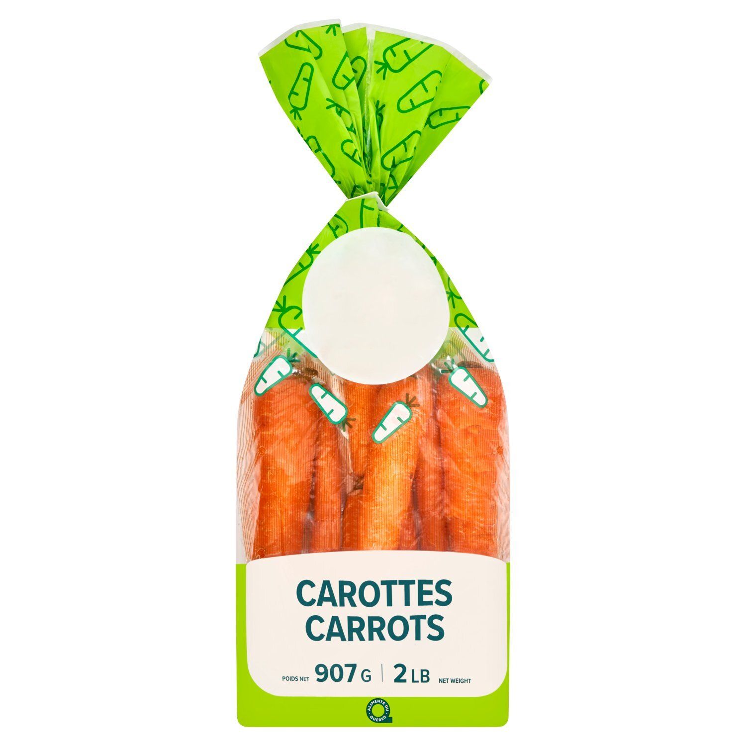 Fresh Carrots, 2 lb bag