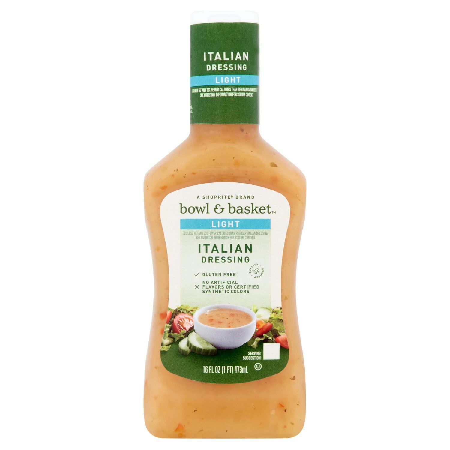 Bowl &amp; Basket Light Italian Dressing, 16 fl oz