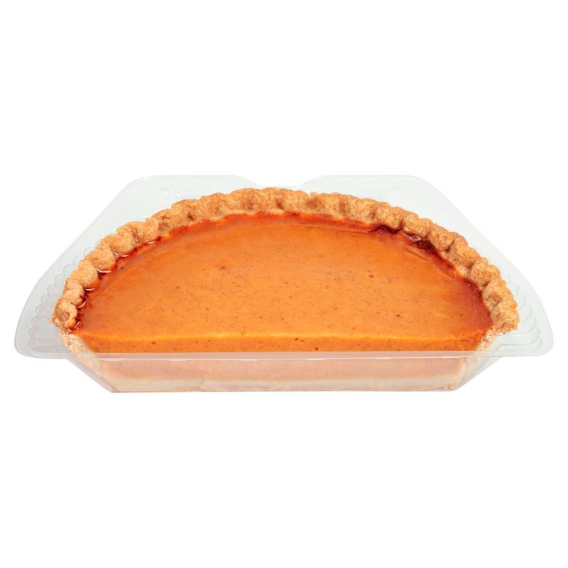 Store Baked Half Pumpkin Pie