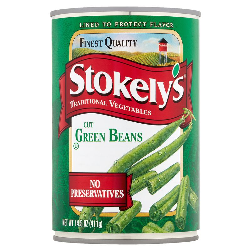 Stokely's Cut Green Beans, 14.5 oz