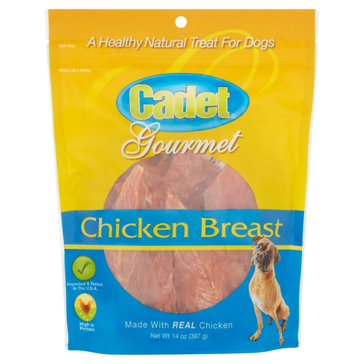 Cadet Gourmet Chicken Breast Treat for Dogs, 14 oz