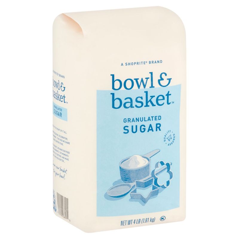 Bowl &amp; Basket Granulated Sugar, 4 lb