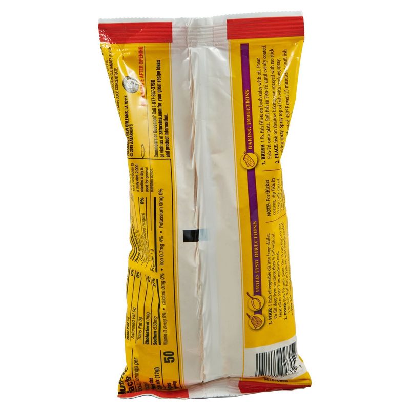 Zatarain's Fish Fri Crispy Southern Seafood Breading Mix, 10 oz