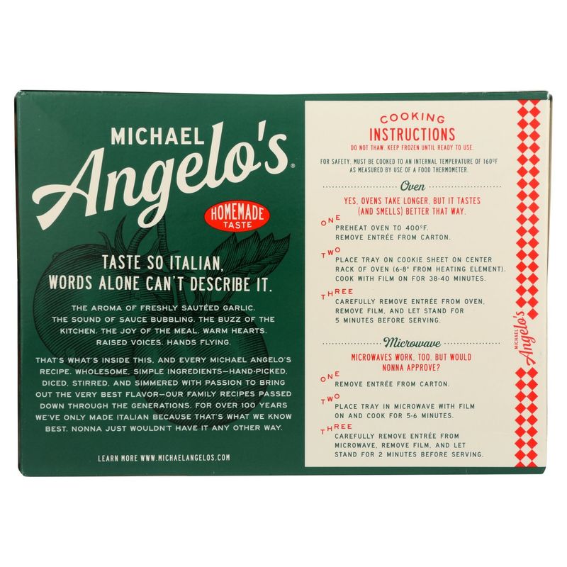 Michael Angelo's Eggplant Parmigiana, 11 oz