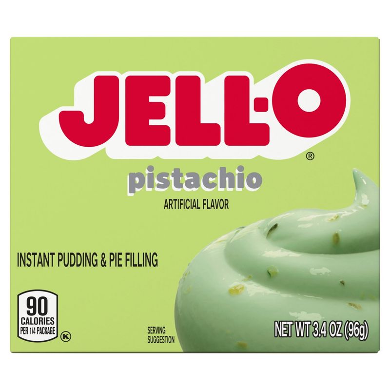 Jell-O Pistachio Instant Pudding &amp; Pie Filling, 3.4 oz