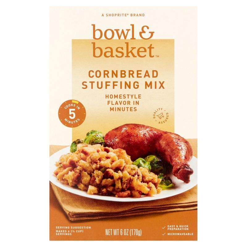 Bowl &amp; Basket Cornbread Stuffing Mix, 6 oz
