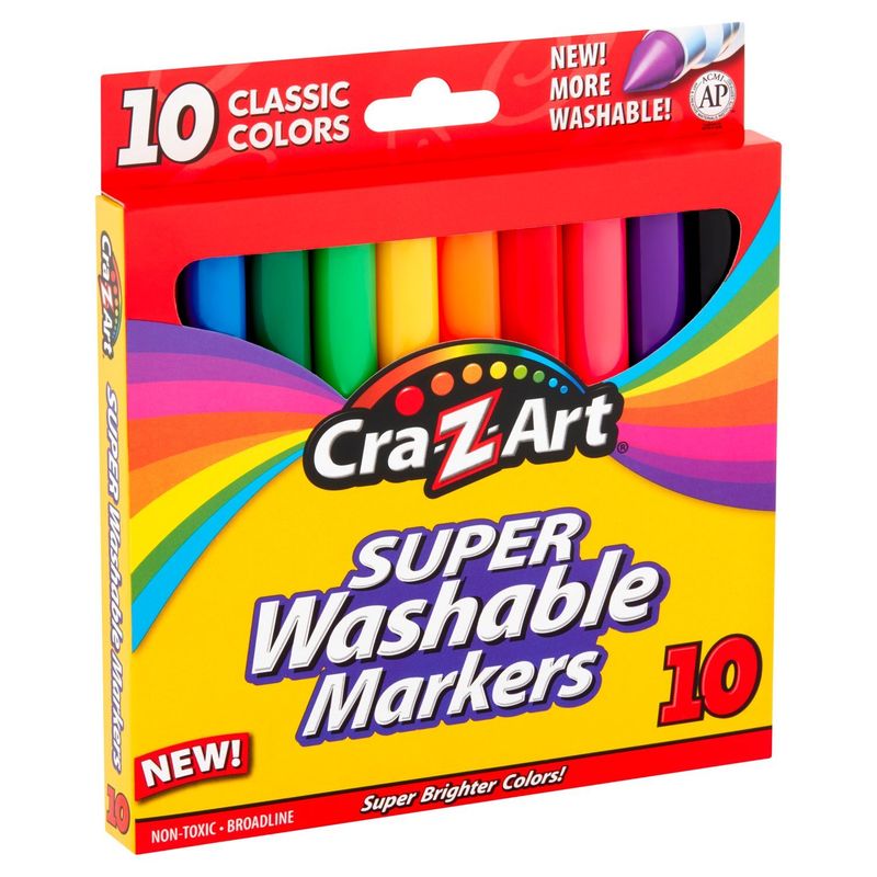 Cra-Z-Art Super Washable Markers, 10 count