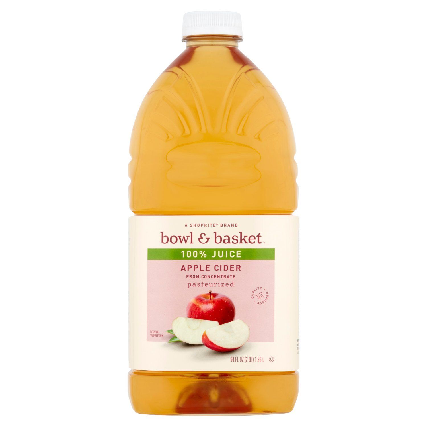 Bowl &amp; Basket 100% Juice Apple Cider, 64 fl oz