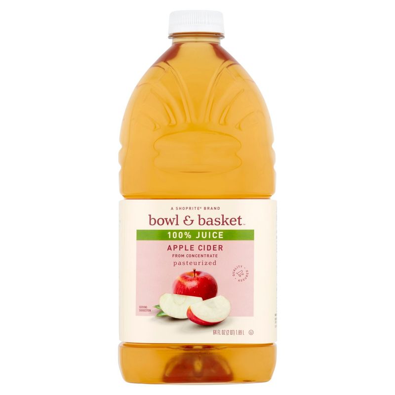 Bowl &amp; Basket 100% Juice Apple Cider, 64 fl oz