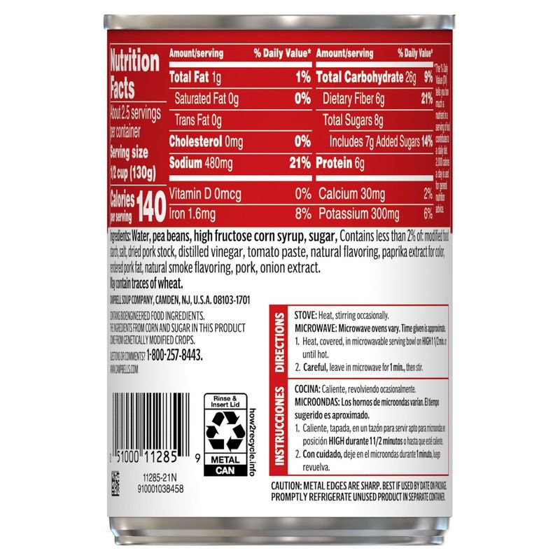 Campbell's Pork &amp; Beans, 11 oz