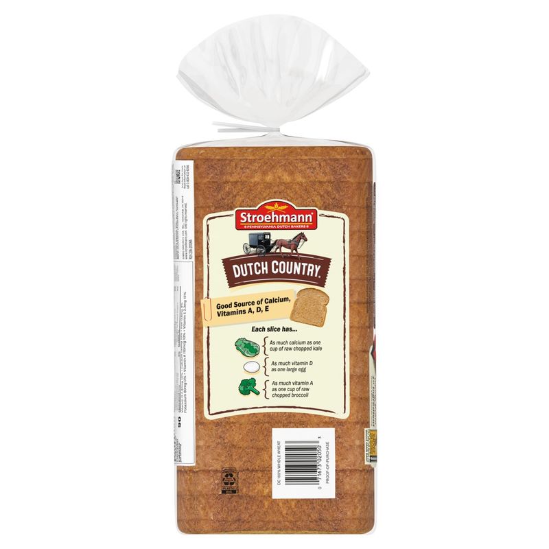 Stroehmann Dutch Country 100% Whole Wheat Bread, 1 lb 8 oz