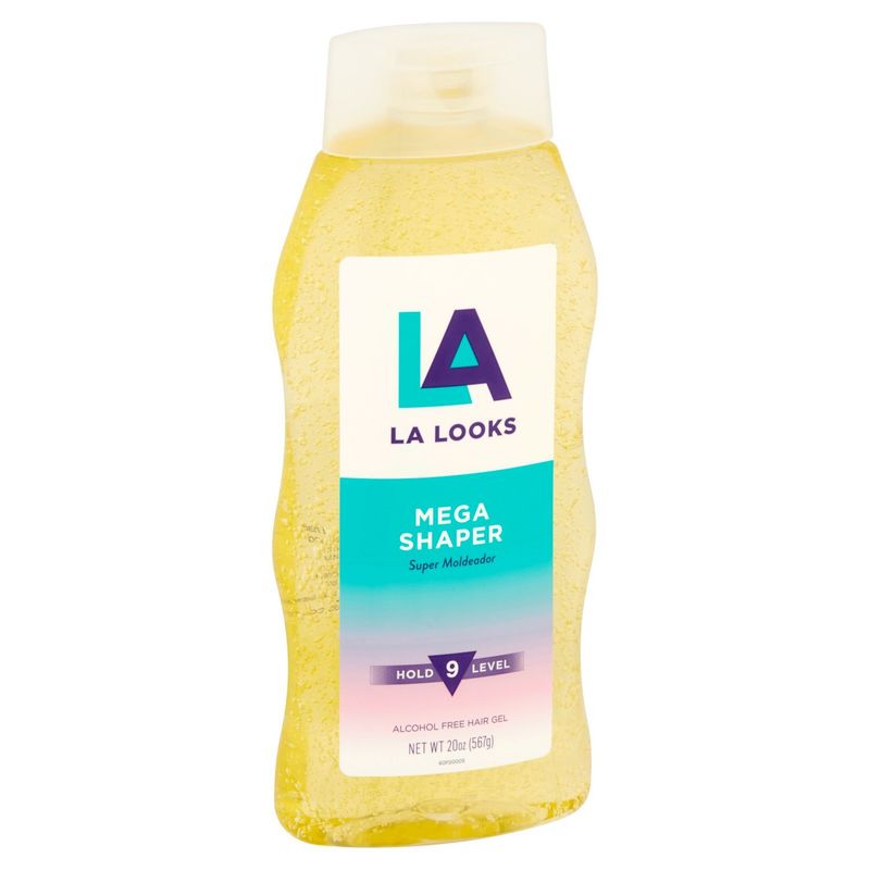LA Looks Mega Shaper Alcohol Free Hair Gel, 20 oz
