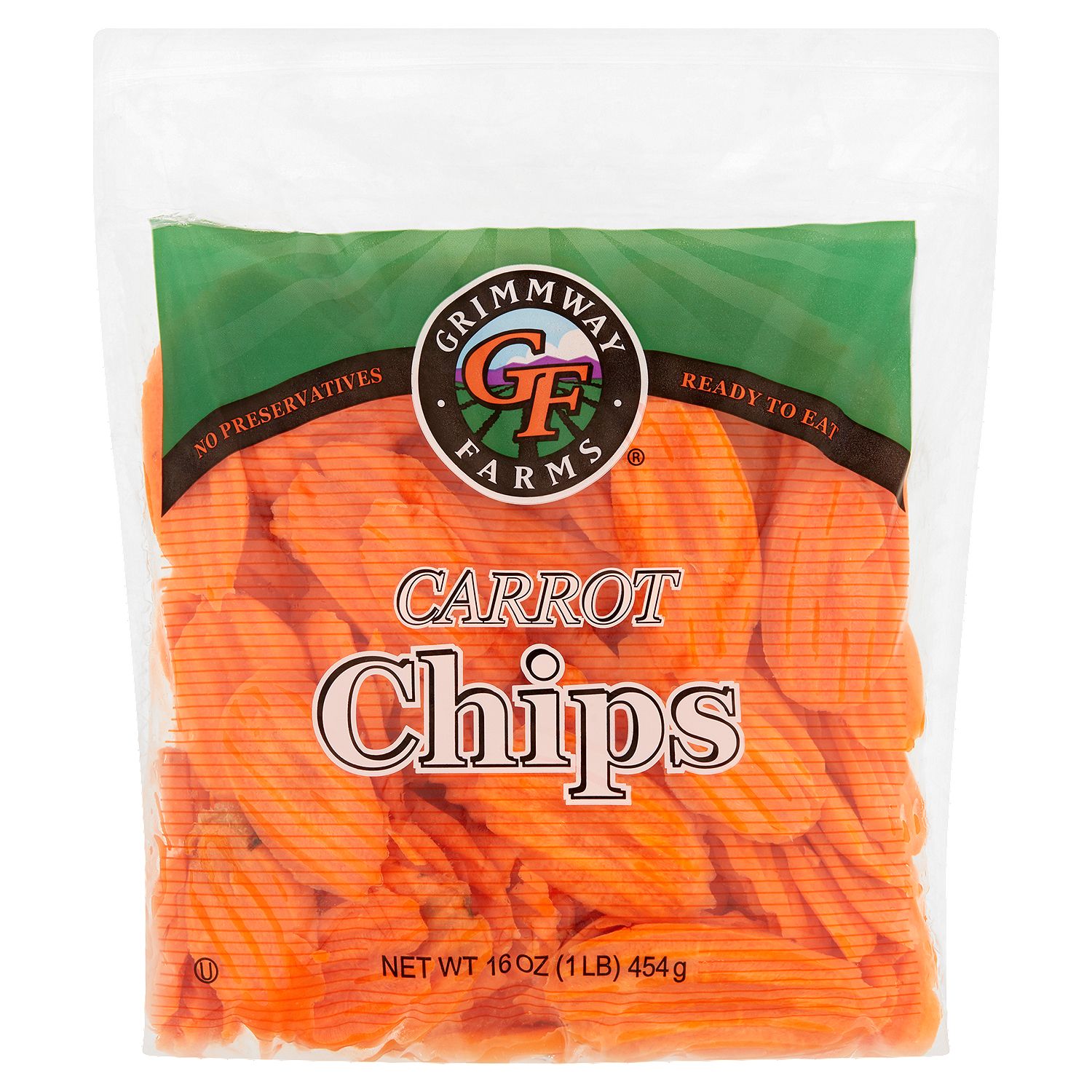 Grimmway Farms Carrot Chips, 1 lb bag