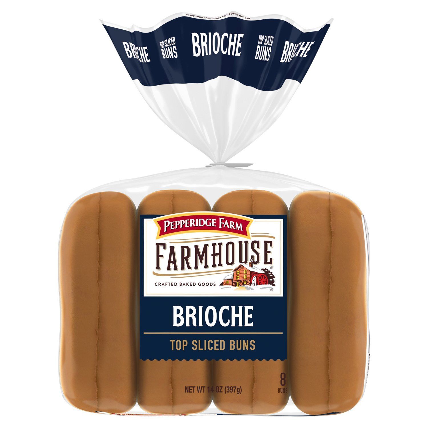Pepperidge Farm Farmhouse Brioche Buns, 8 count, 14 oz
