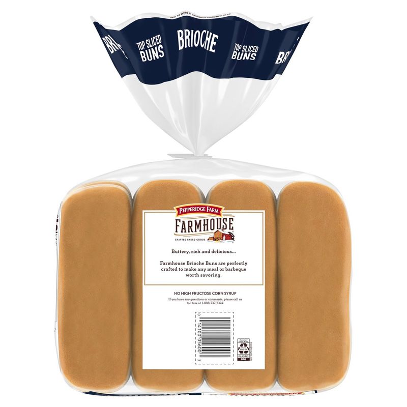 Pepperidge Farm Farmhouse Brioche Buns, 8 count, 14 oz