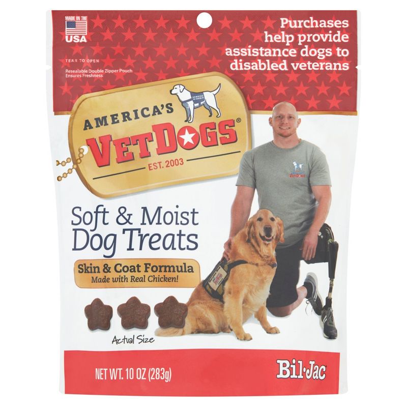 America's VetDogs Soft &amp; Moist Dog Treats, 10 oz